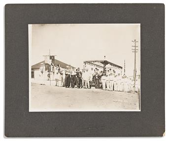 (WEST--NEVADA.) Group of Nevada mining town ephemera, including broadsides, prospectuses, and a photograph.